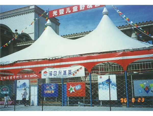 蒙自玻璃纖維基層PTFE膜結(jié)構(gòu)施工：專業(yè)施工，技藝高超